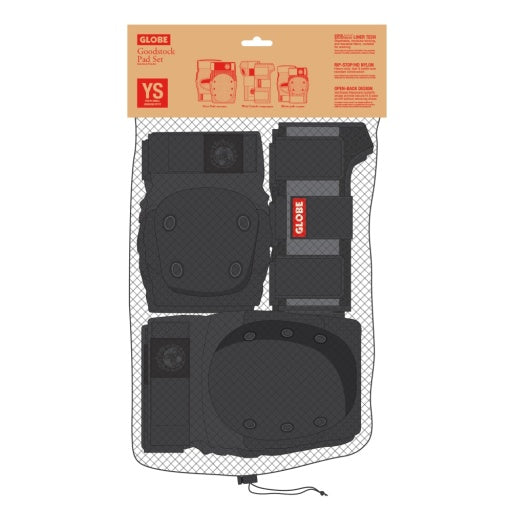 Globe Goodstock Pad Set Matte Black