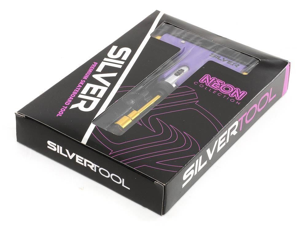 Silver Trucks Skate Tool Neon Purple Gold Ratchet Complete Skateboard T Tool