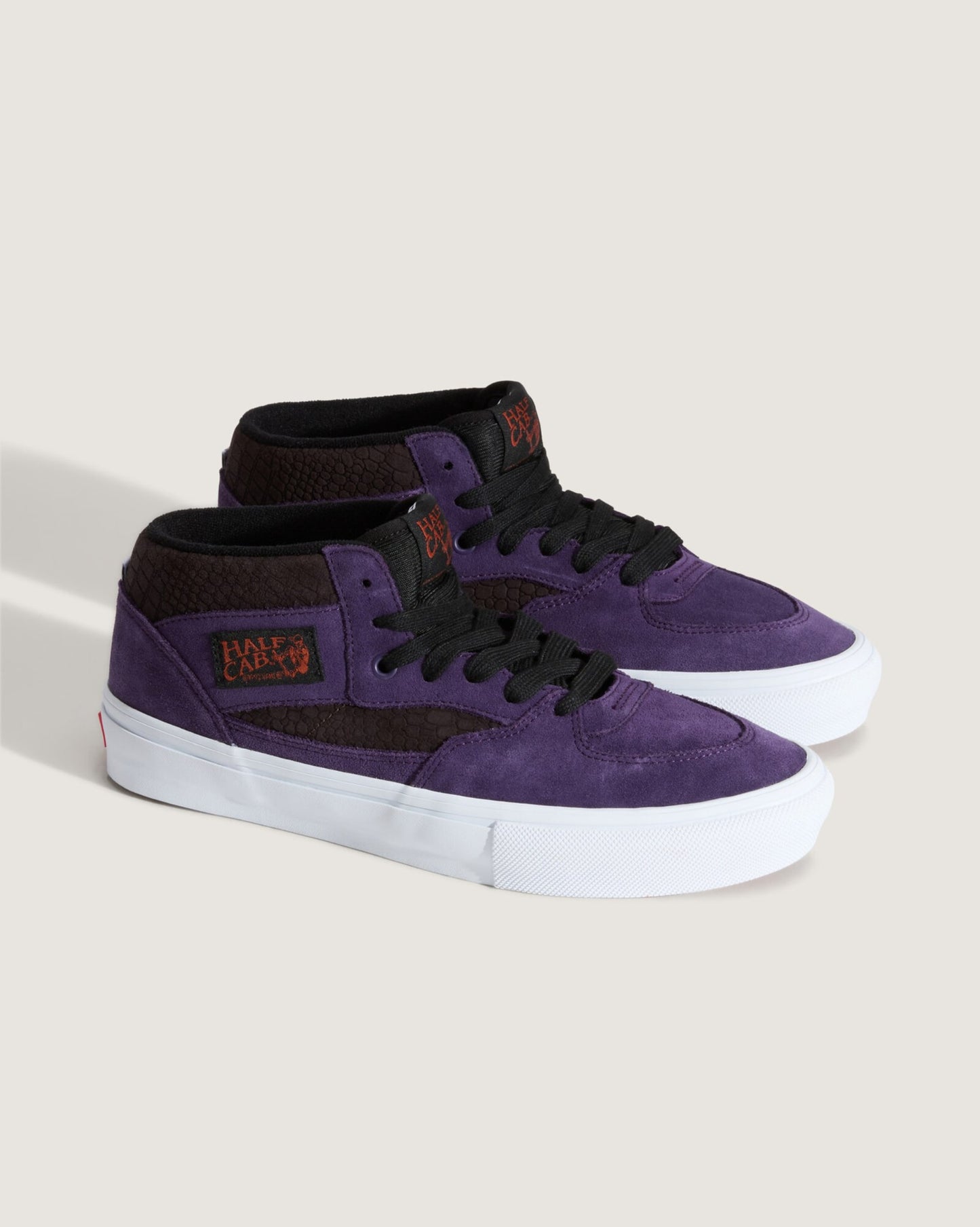 Vans Shoes Skate Half Cab Croc Grape Purple Us Size Steve Caballero Sneakers