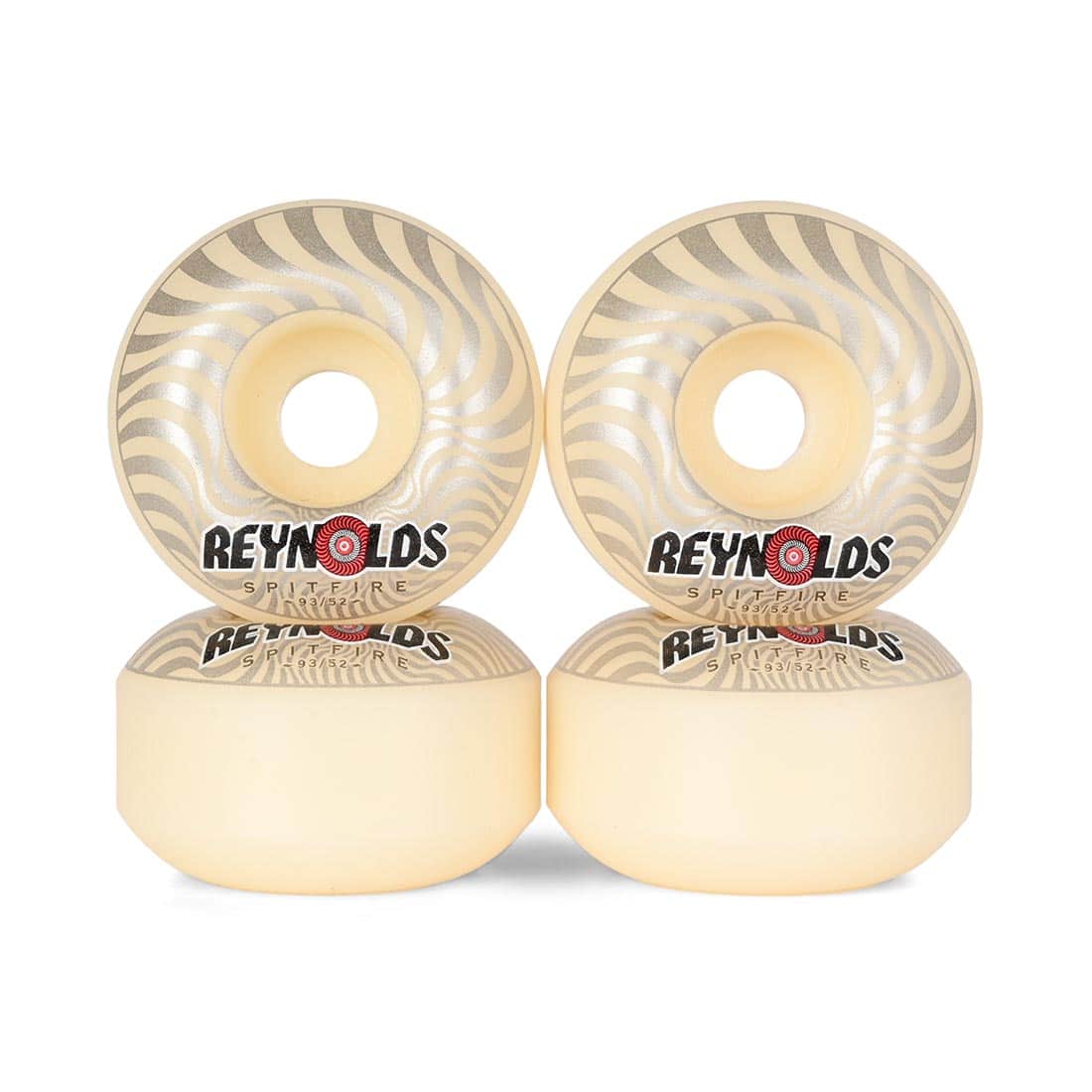 Spitfire Wheels 93D Reynolds 52mm F4 Classic Natural Formula Four Soft Sliders