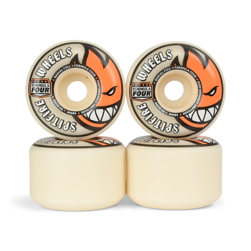 Spitfire Wheels F4 99D Radial Full 58Mm Formula Four