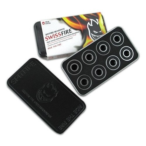 Spitfire Bearings Swissfire Swiss Speed Spitfire Stash Tin Included