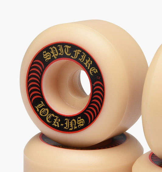 Spitfire Skateboard Wheels F4 Lock-Ins 52mm 101d Formula Four