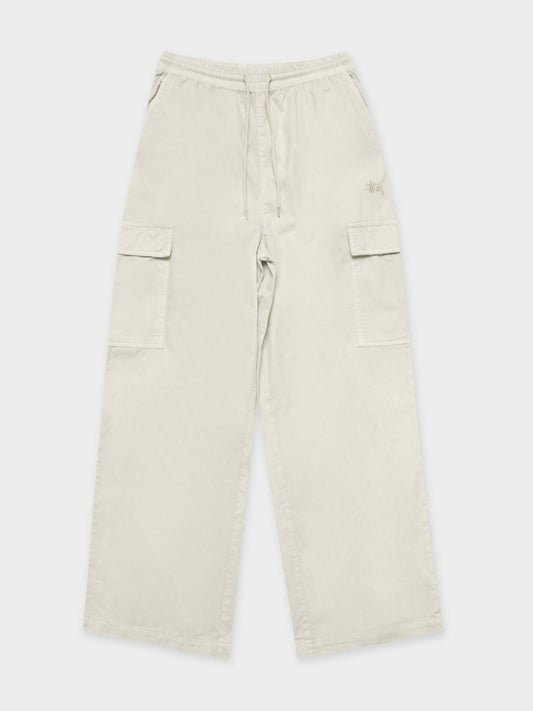 Stussy Womens Drew Cargo Beach Pant Sand