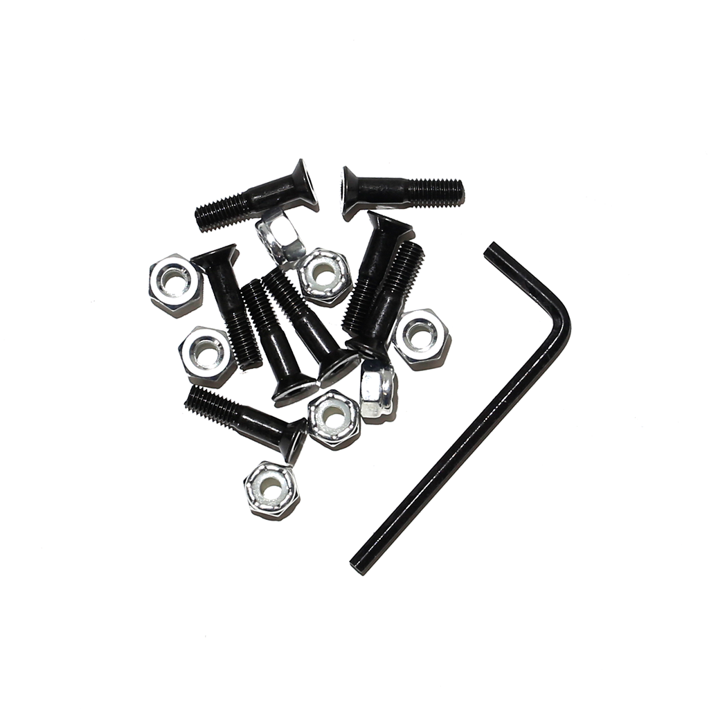 Sunday Hardware Bolts 1 Black Silver Allen Key Hardware