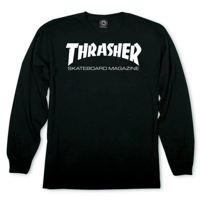 Thrasher Skate Mag Long Sleeve T-Shirt Black
