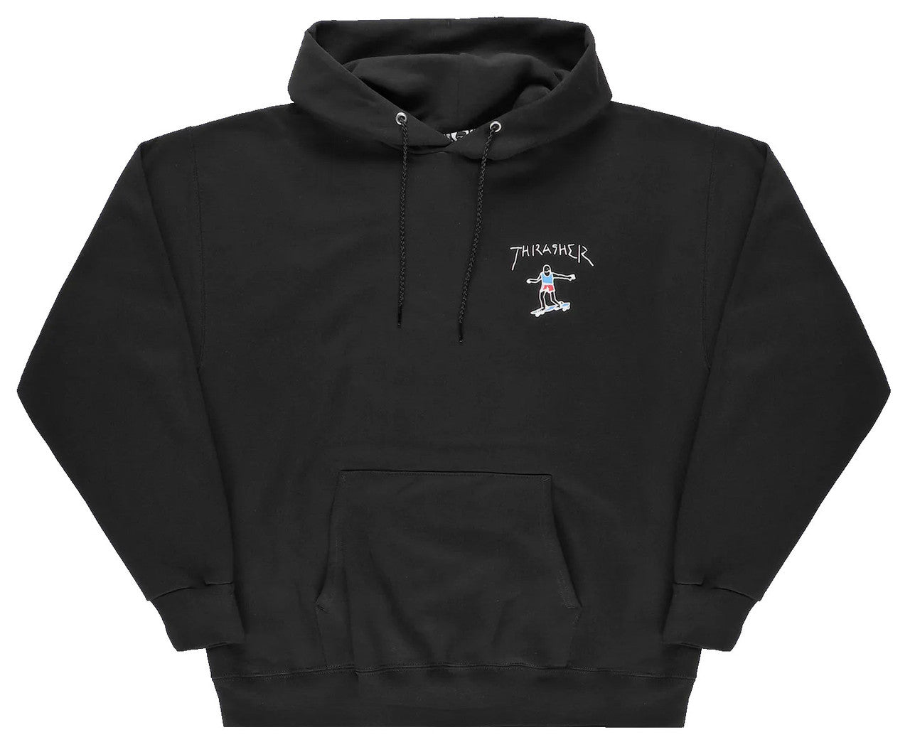 Thrasher Hood Gonz Mini Logo Black Art By The Gonz Skateboard Jumper Sweater