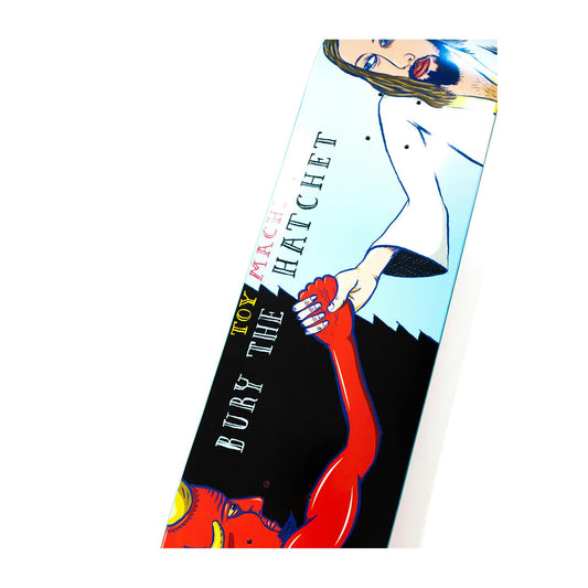 Toy Machine Skateboard Deck Bury The Hatchet 8.5"