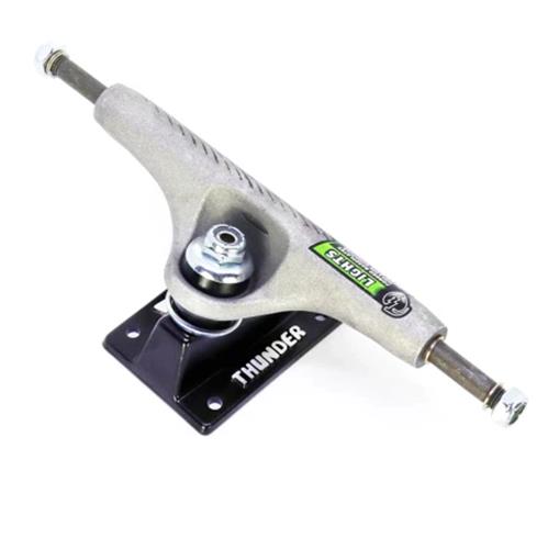 Thunder Skateboard Trucks 147 Lights Optical Raw Black 8" Axles