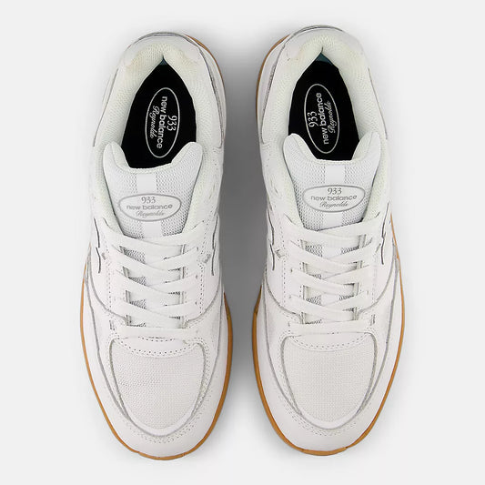 New Balance Numeric Shoes 933 Andrew Reynolds White Black Sneakers