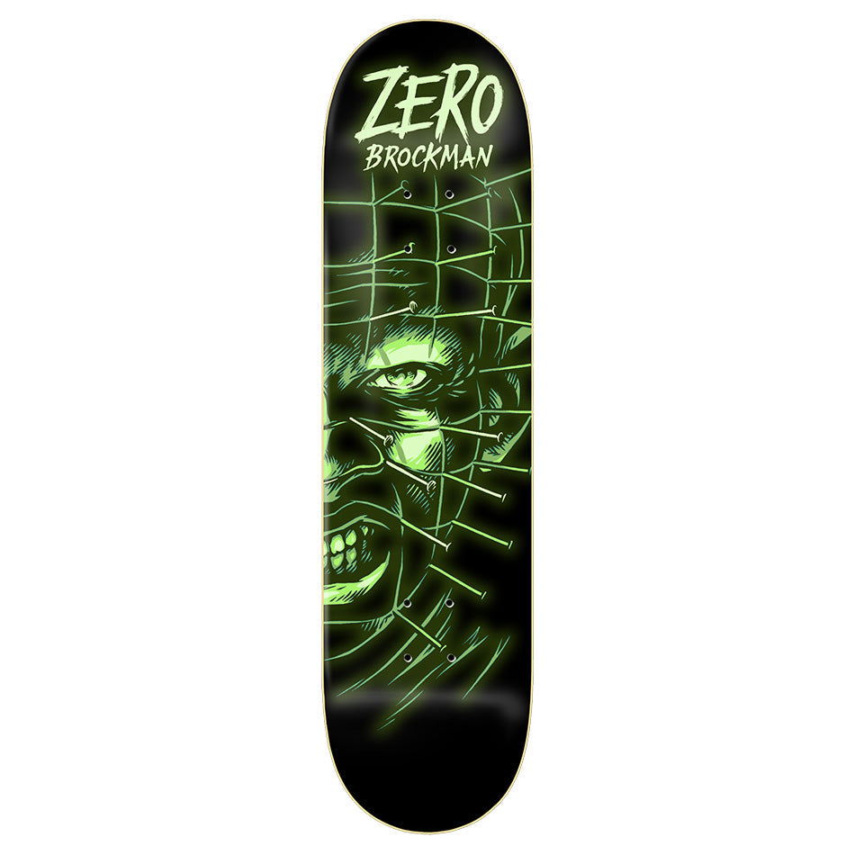 Zero Skateboard Deck Fright Night Gitd James Brockman 8 25 Hellraiser