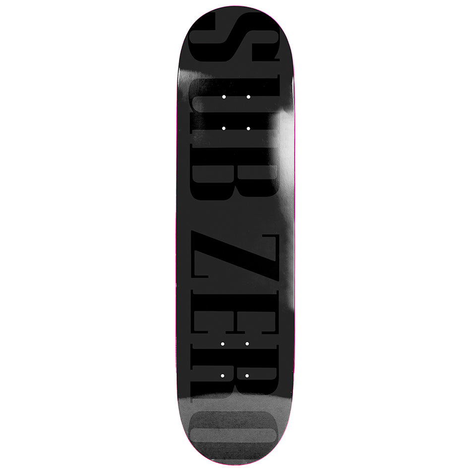 Sub Zero Skateboard Deck Real Life Ex7 8 5