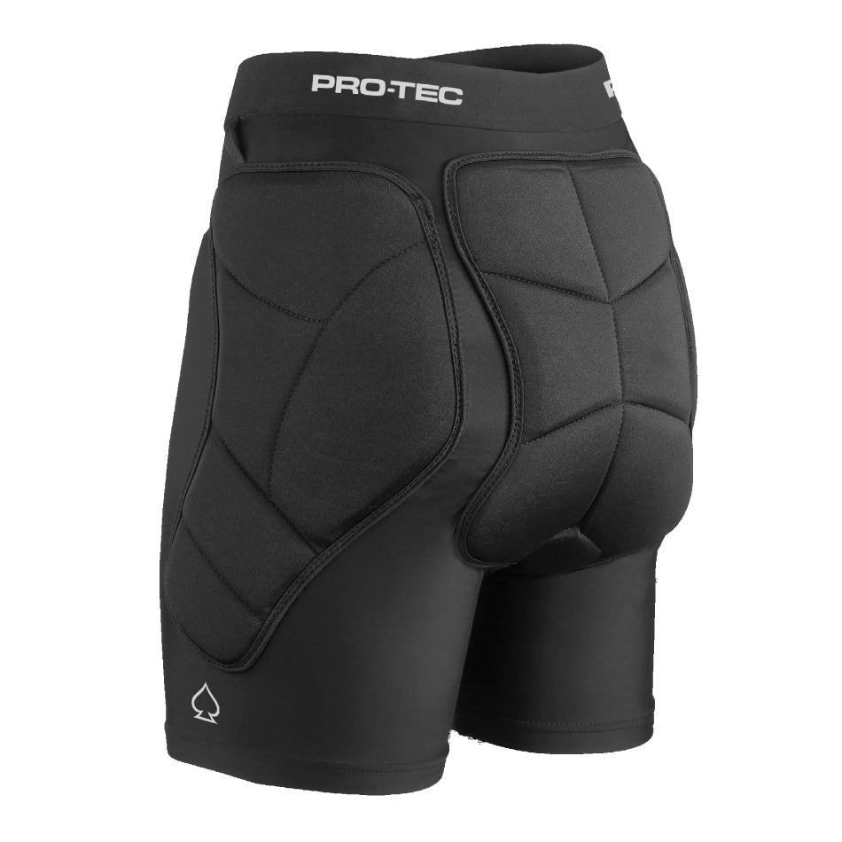 Pro-Tec Pads Impact Boxer Shorts Black Hip Pads Safety Gear
