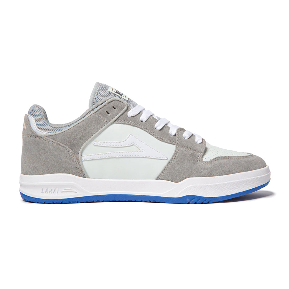 Lakai Shoes Telford Low Grey Blue UV Suede US SIZE Skateboard Sneakers