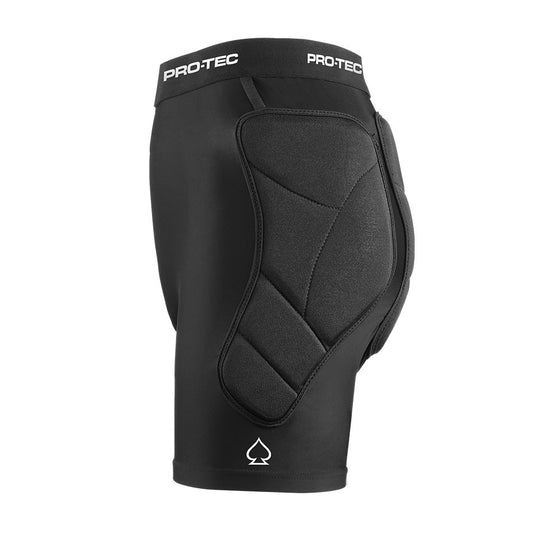 Pro Tec Pads Impact Boxer Shorts Black Hip Pads Safety Gear