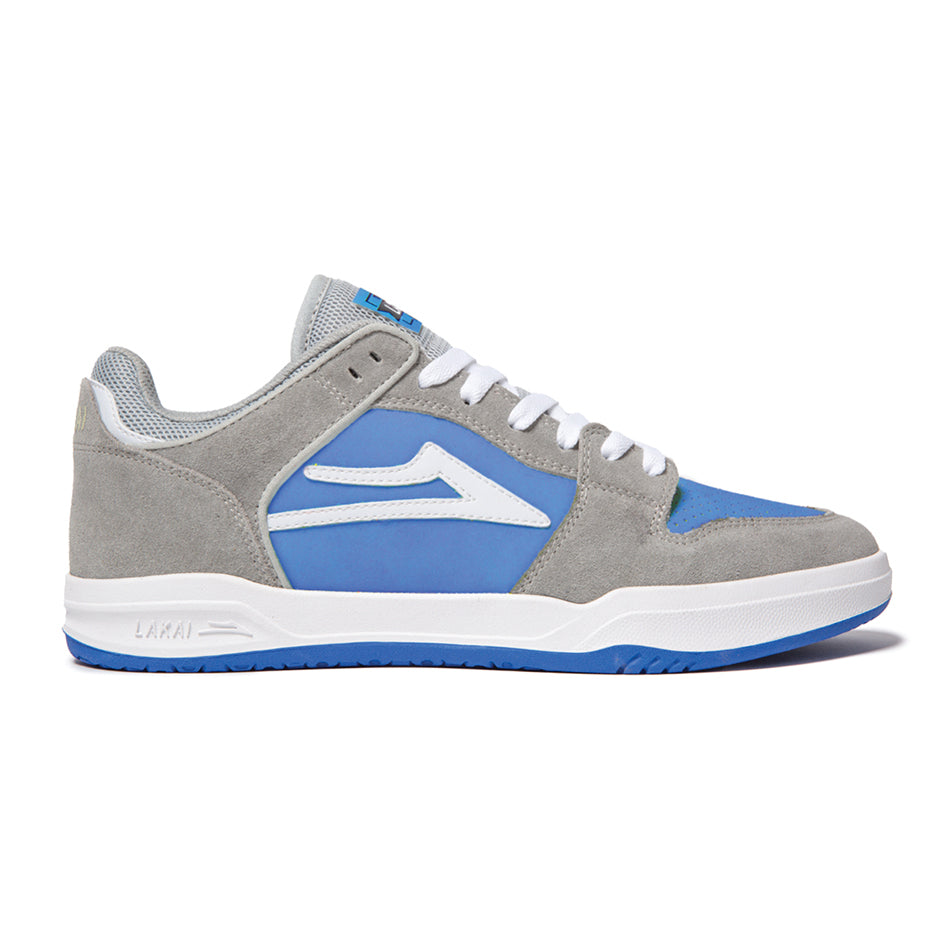 Lakai Shoes Telford Low Grey Blue UV Suede US SIZE Skateboard Sneakers