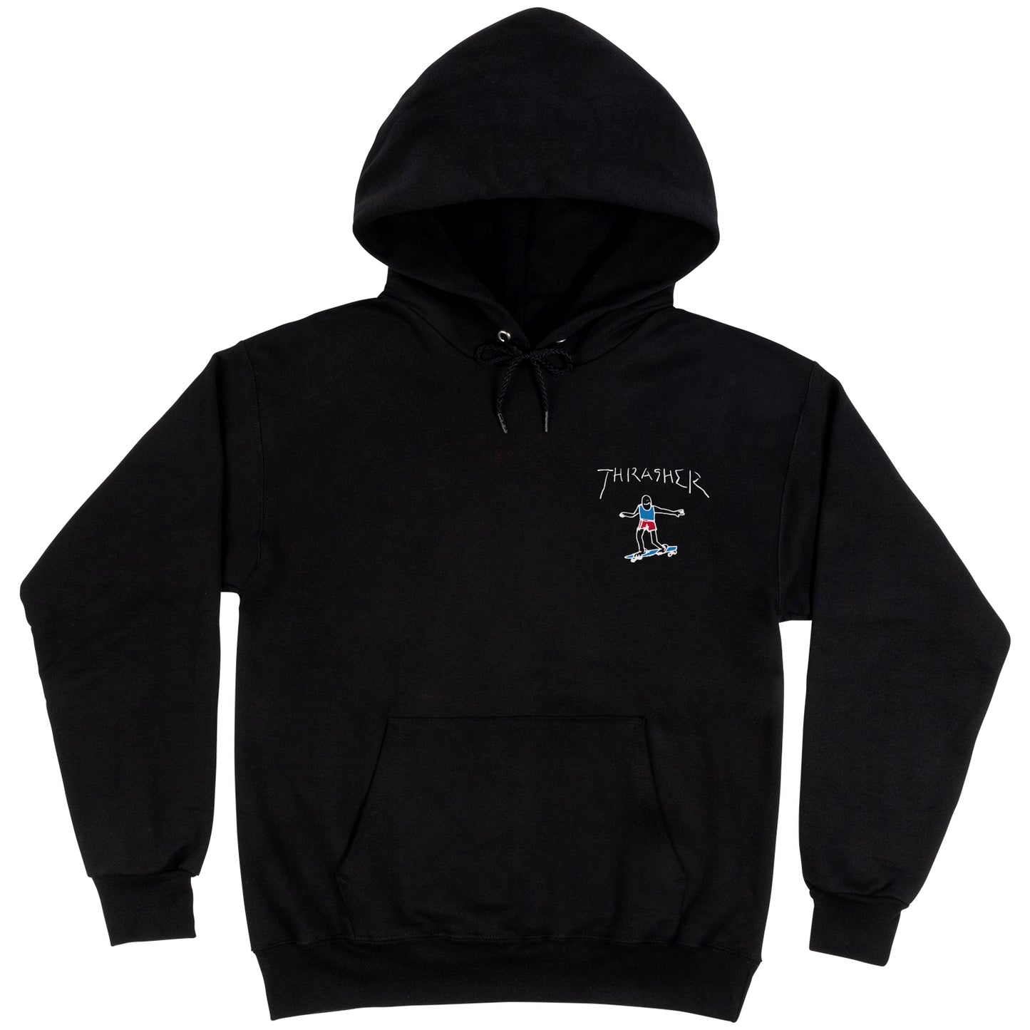 Thrasher Hood Gonz Mini Logo Black Art By The Gonz Skateboard Jumper Sweater