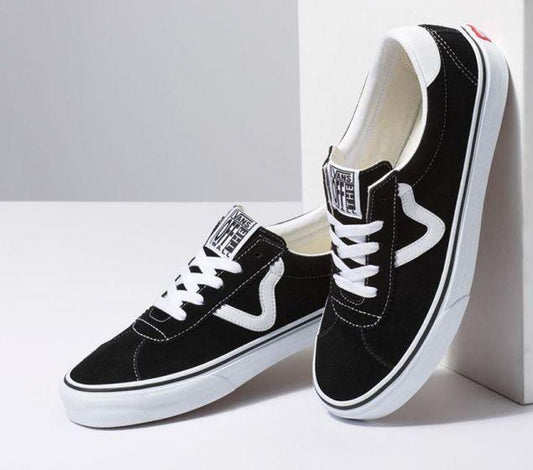 Vans Shoes Sport Suede Black Usa Size Skateboard Sneakers
