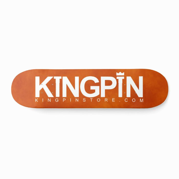 Kingpin Skate Supply Deck Og Logo Mandarin Orange 8 875