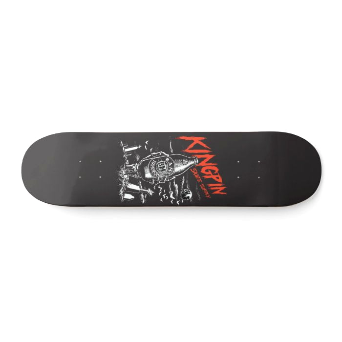 Kingpin Skate Supply Deck Bam Manorom Bro Model Black