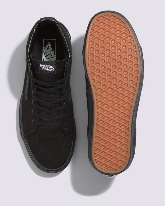 Vans Shoes Sk8-Hi Black Black Classic US Size Sk8 Hi Skateboard Sneakers