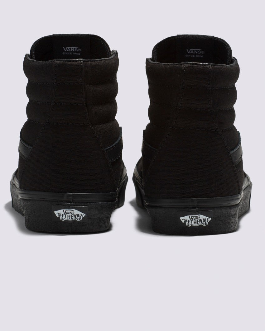 Vans Shoes Sk8-Hi Black Black Classic US Size Sk8 Hi Skateboard Sneakers
