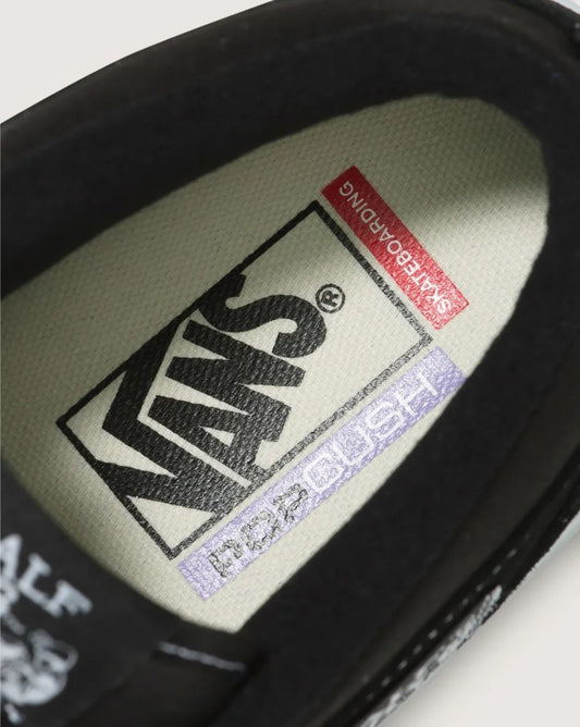 Vans Skate Half Cab Black White Skate Shoes