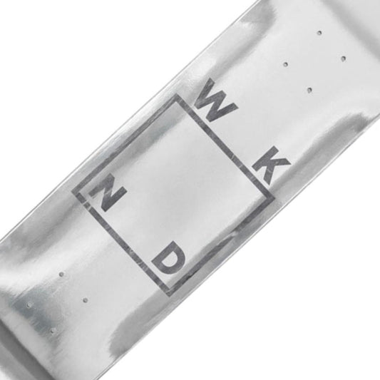 WKND Skateboard Deck Silver Foil Logo 8.25"