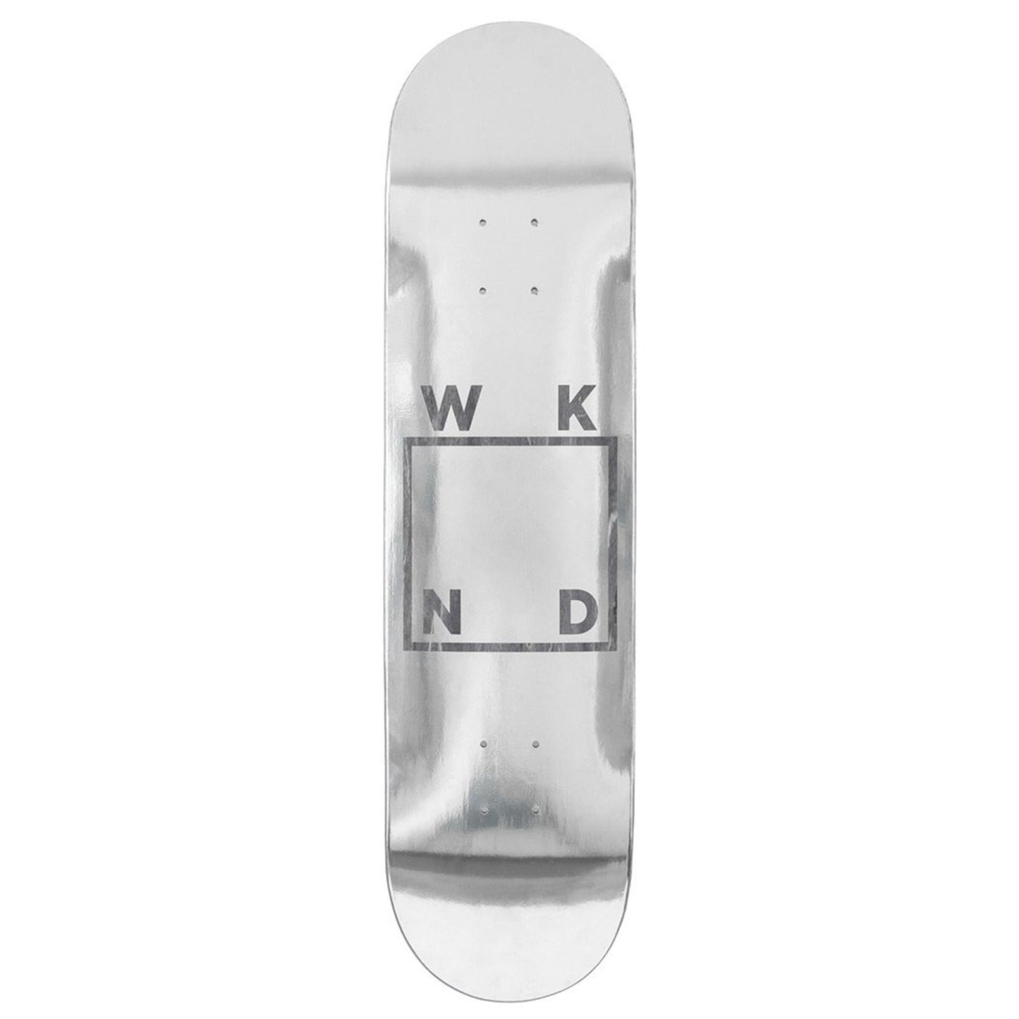Wknd Deck Silver Foil Logo 8 25