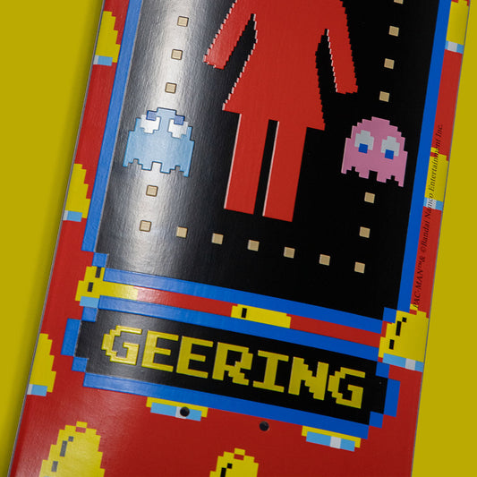 GIRL Skateboard Deck Geering Pac-Man 8.5"