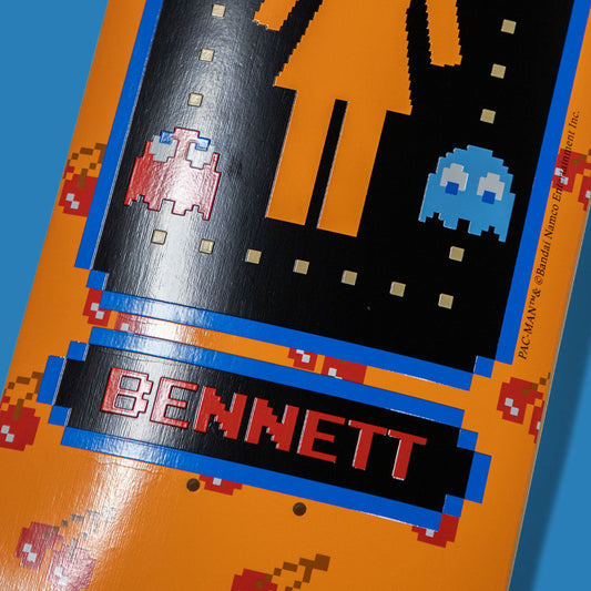 GIRL Skateboard Deck Bennett Pac-Man 8.25"