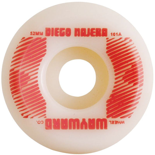 Wayward Wheels Diego Najera New Q2 Harder 52mm 101a Funnel Cut Conical Full