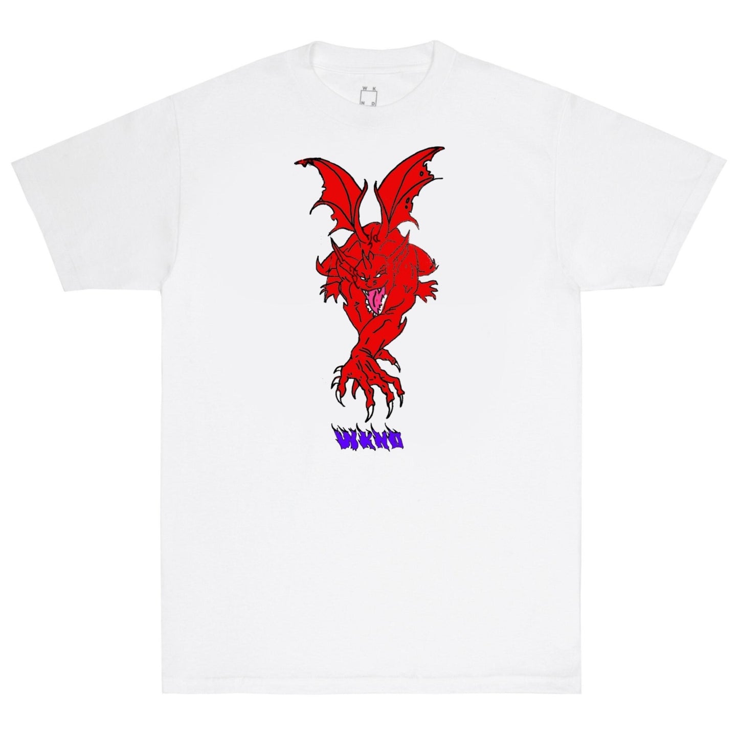 Wknd Tee Hellraiser White Premium Skateboard T Shirt
