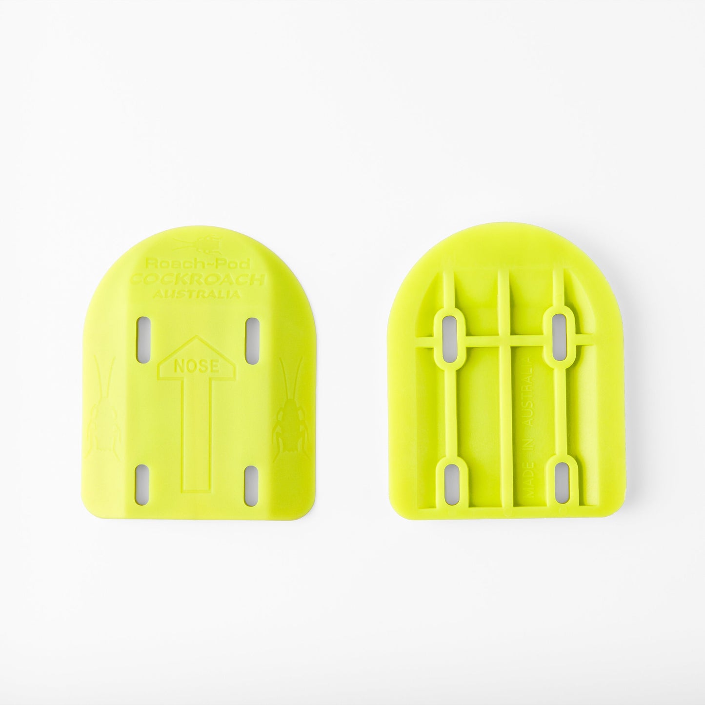 Cockroach Wheels Roach Pods 10mm Riser Pads - Lemon Lime