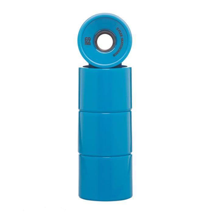 Z-Flex Skateboards Blue Longboard V2 Wheels