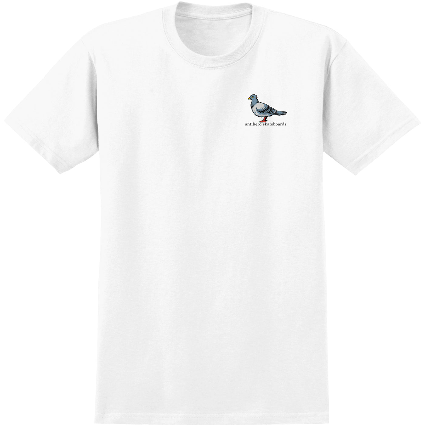 Anti Hero Tee Lil Pigeon White Skateboard T Shirt