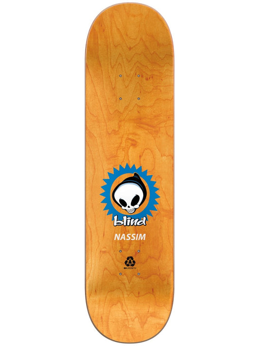 Blind Skateboard Deck Reaper Mug Shot R7 Nassim Lachhab 8.125"