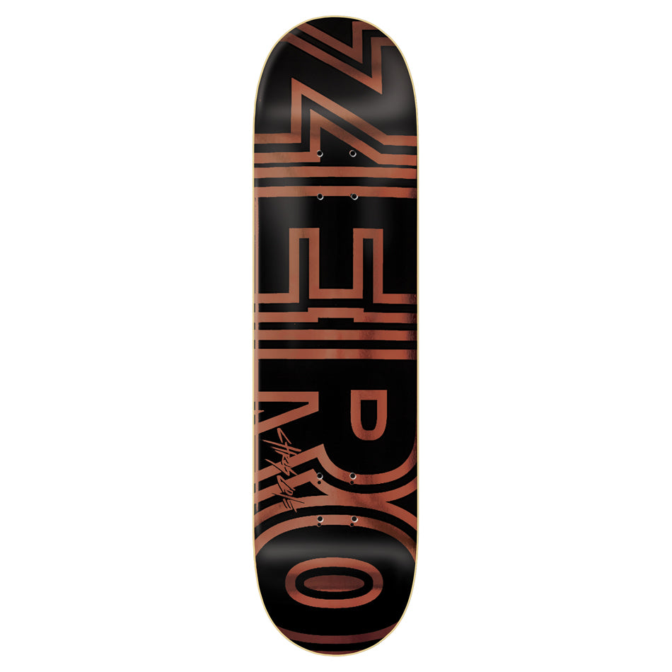 Zero Skateboard Deck Chris Cole Signature Bold Metallic 8 25