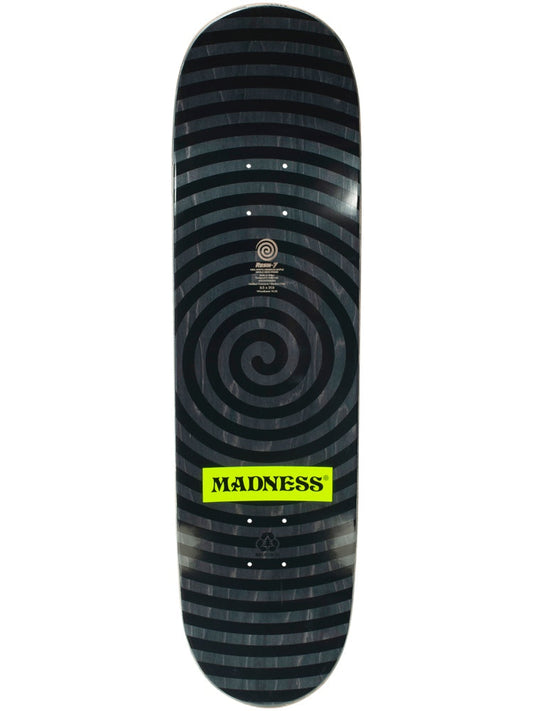 Madness Skateboard Deck Labotomy R7 Black 8.5"