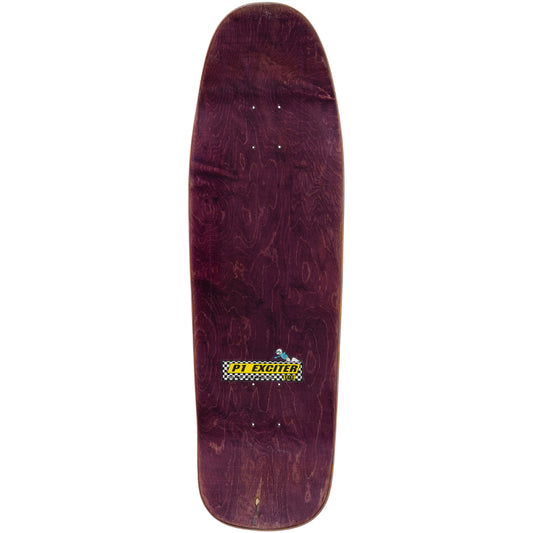 101 Skateboards Deck Natas Sock Puppet Slick Yellow 9.625" Reissue