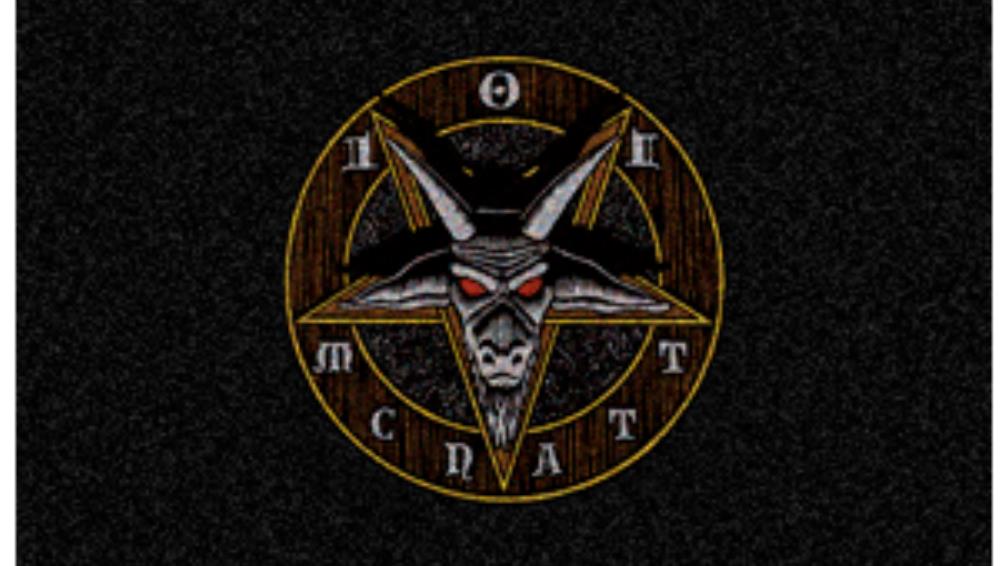 101 Skateboards Grip Tape Adam McNatt Star Of Satan Black 10" Full Deck Griptape