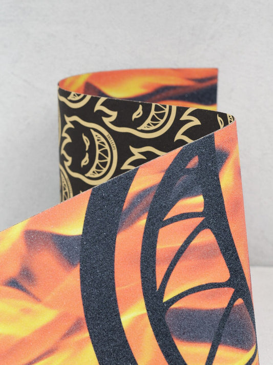 Spitfire Griptape INFERNO II SHEET Full Skateboard Deck Length Grip 9x33"