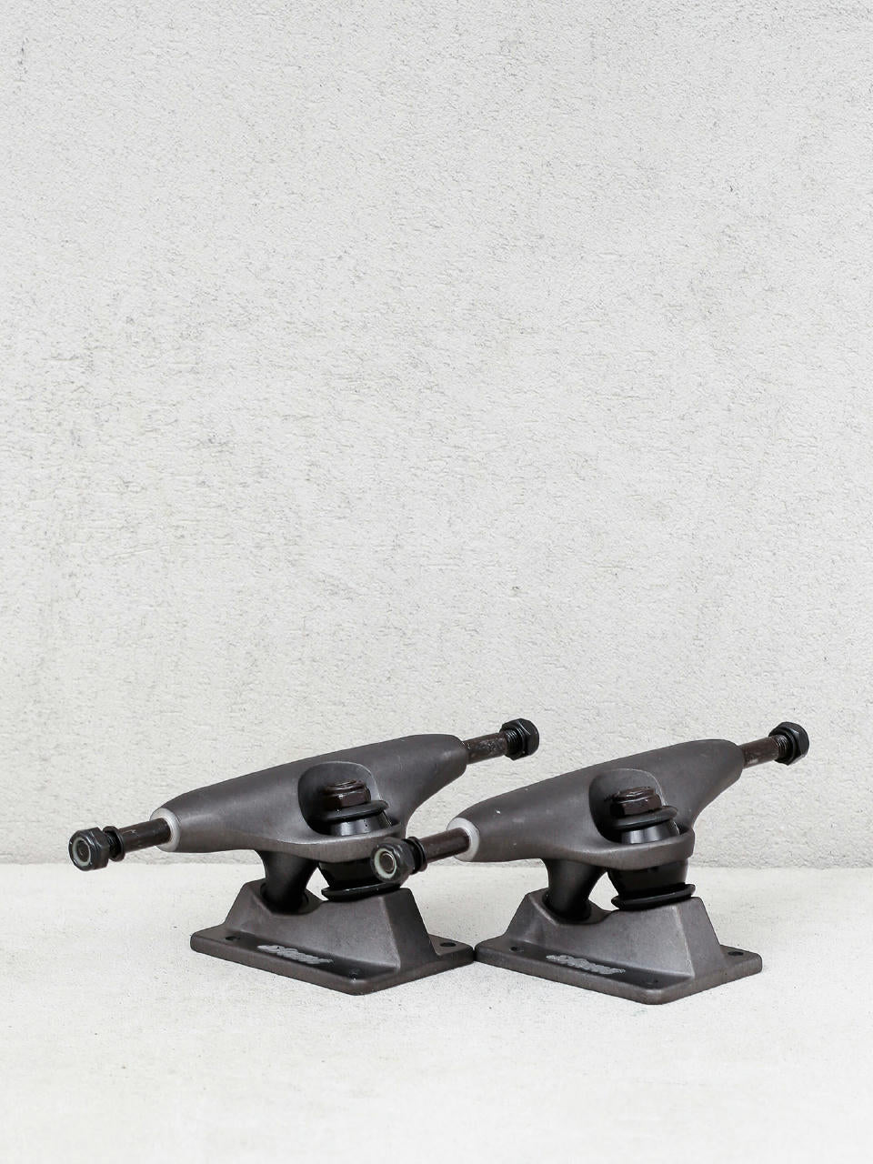 Slant Skateboard Trucks Matte Black 5.375" Standard 8.25" Axles