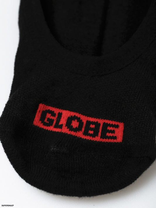 Globe Socks Womens 5 Pack Stealth Ankle Black Size 6-10