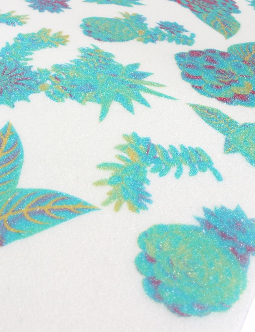 Globe Printed Grip Clear With Pineapple Kush Print Skateboard Griptape