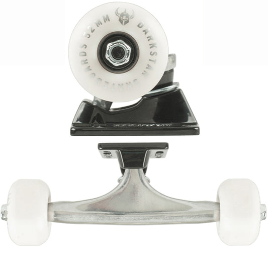 Tensor Trucks x Darkstar Wheels 52mm Combo Set Raw Black 5.25 8" Axles