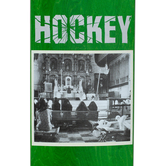 Hockey Skateboard Deck John Fitzgerald Battered Faith 8.5"