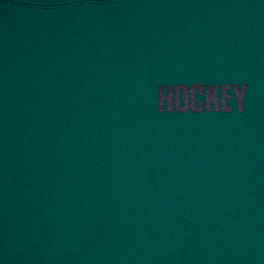 Hockey Hood Luck Dark Green Skateboard Hoodie Hoody
