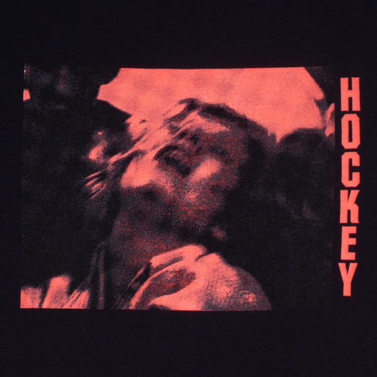 Hockey Tee Broken Black Skateboard T-Shirt