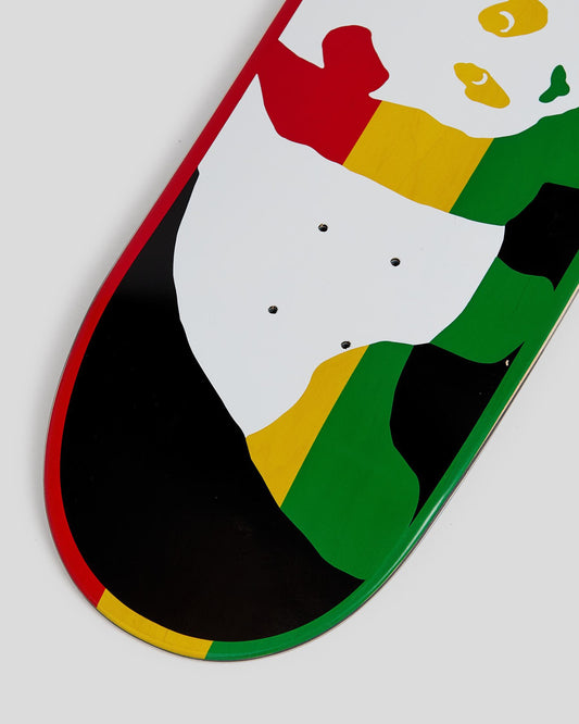 Enjoi Skateboard Deck Panda Rasta Veneer 8.375" R7
